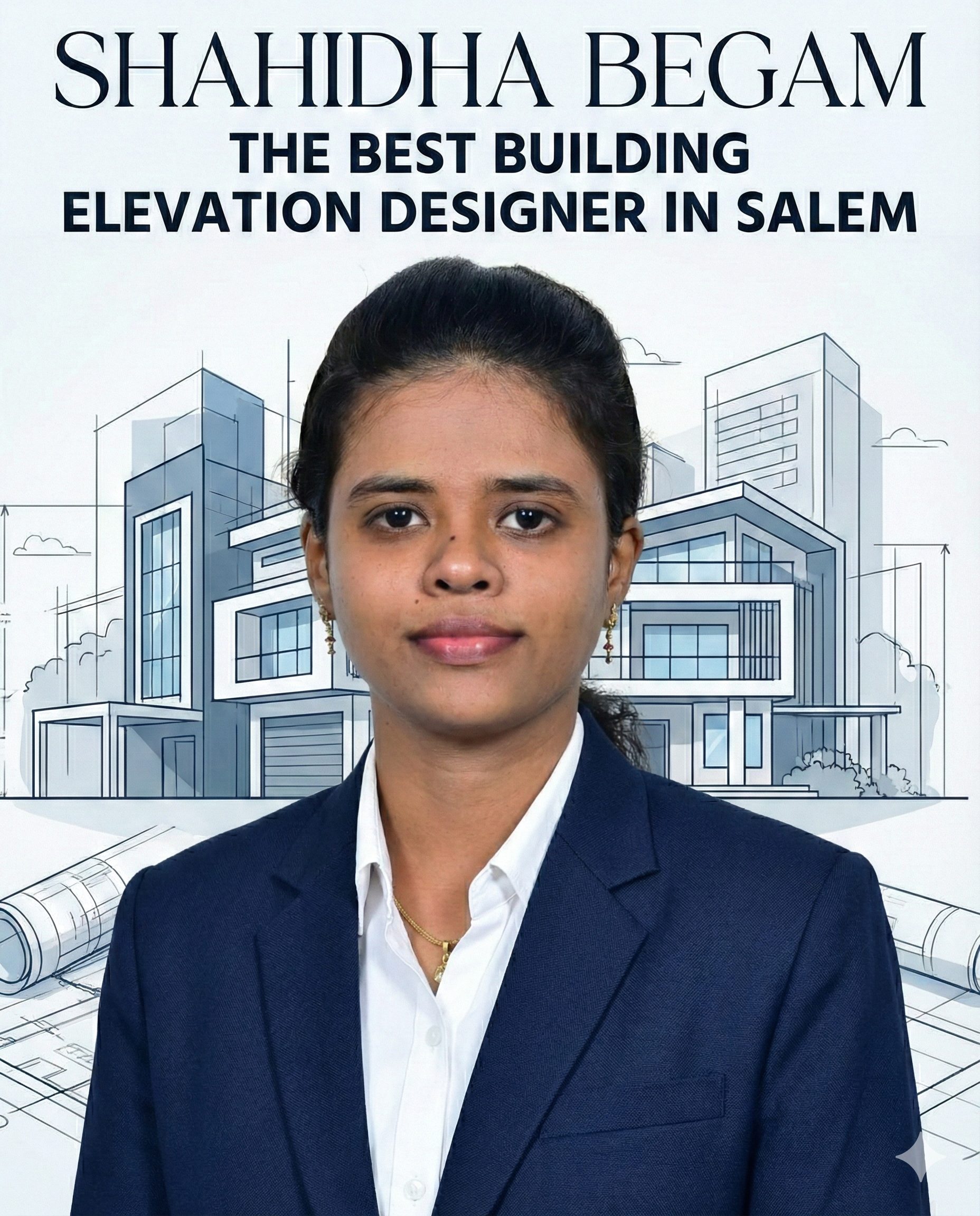 Shahidha Begam – The Best Building Elevation Designer in Salem